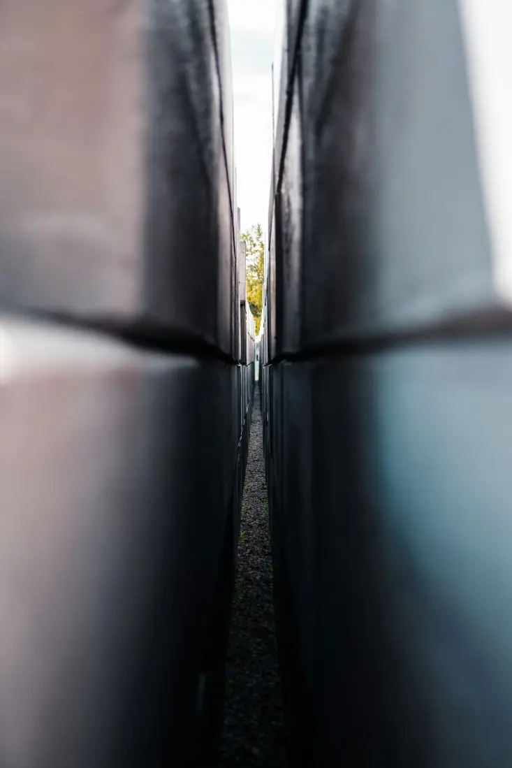 black leather textile with silver buckle